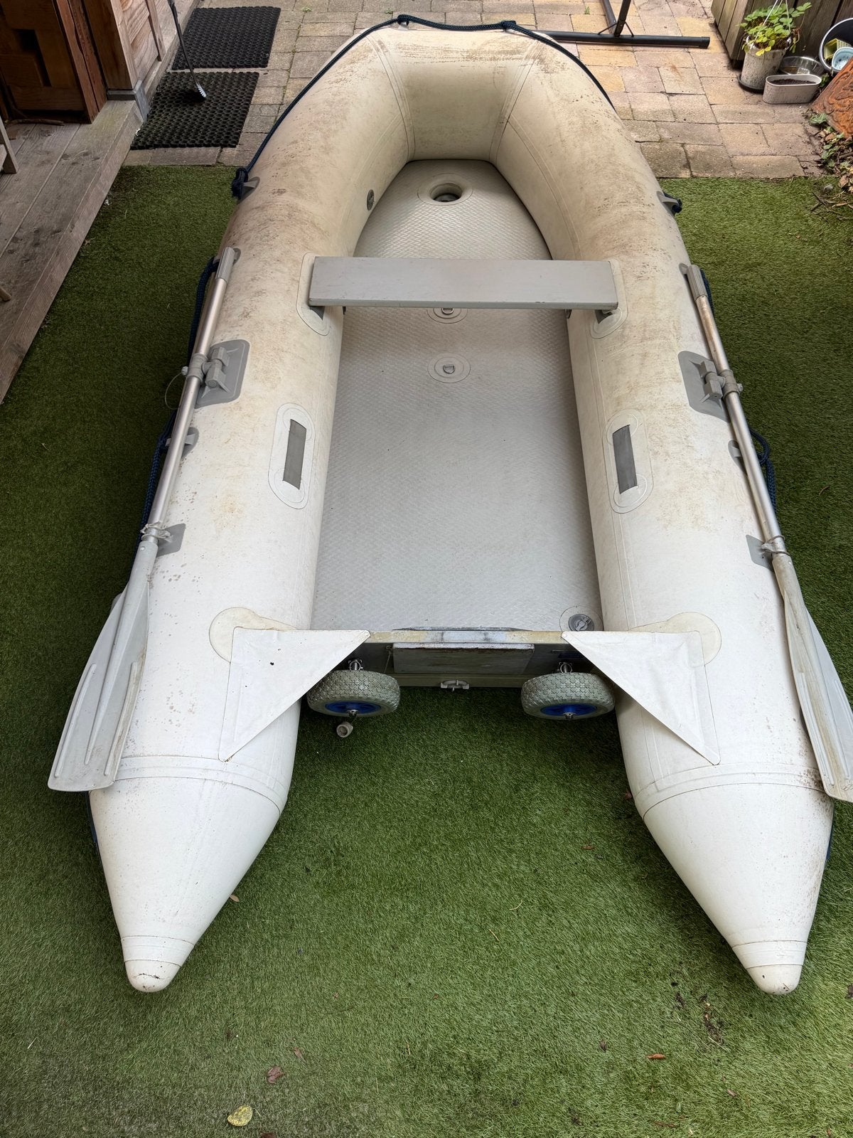 Quicksilver opblaasboot 3 meter met Airdeck, Ophalen, Drie personen of meer, Overige typen, Gebruikt