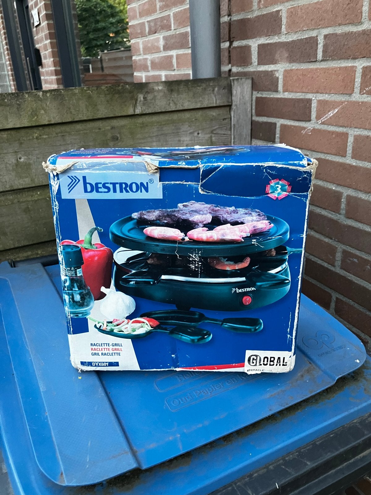 Camping Bestron Raclette-Grill DYX601 - Compact en compleet, Ophalen of Verzenden, Nieuw, Minder dan 4 personen