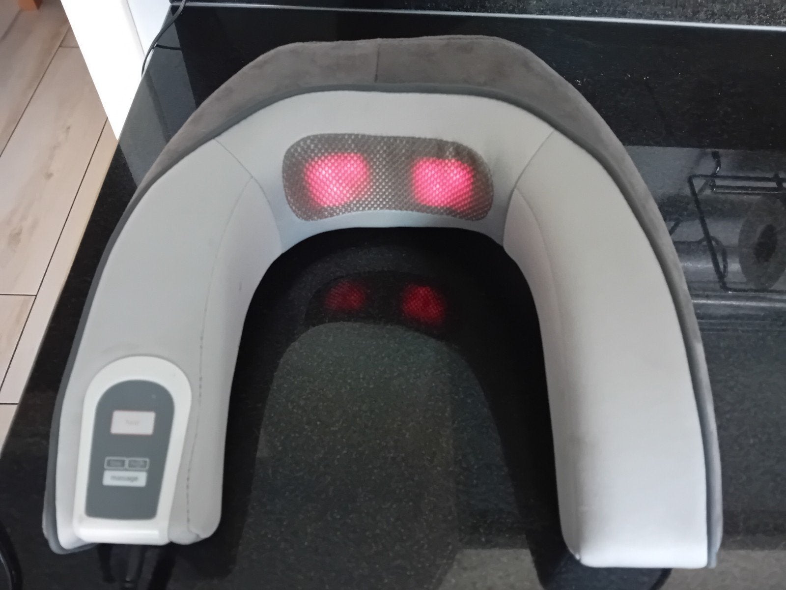 Nek- en schoudermassagekussen met warmtefunctie, Ophalen of Verzenden