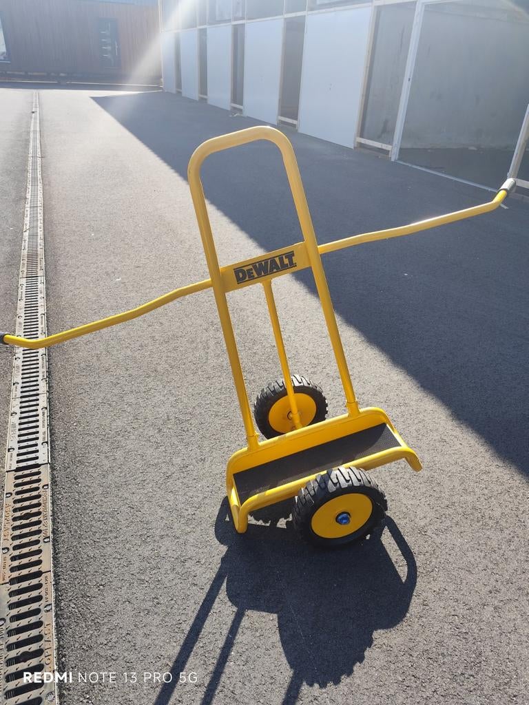 Dewalt Steekwagen / Transportkar - Geel, Doe-het-zelf en Verbouw, Transportwagens, Ophalen, Zo goed als nieuw