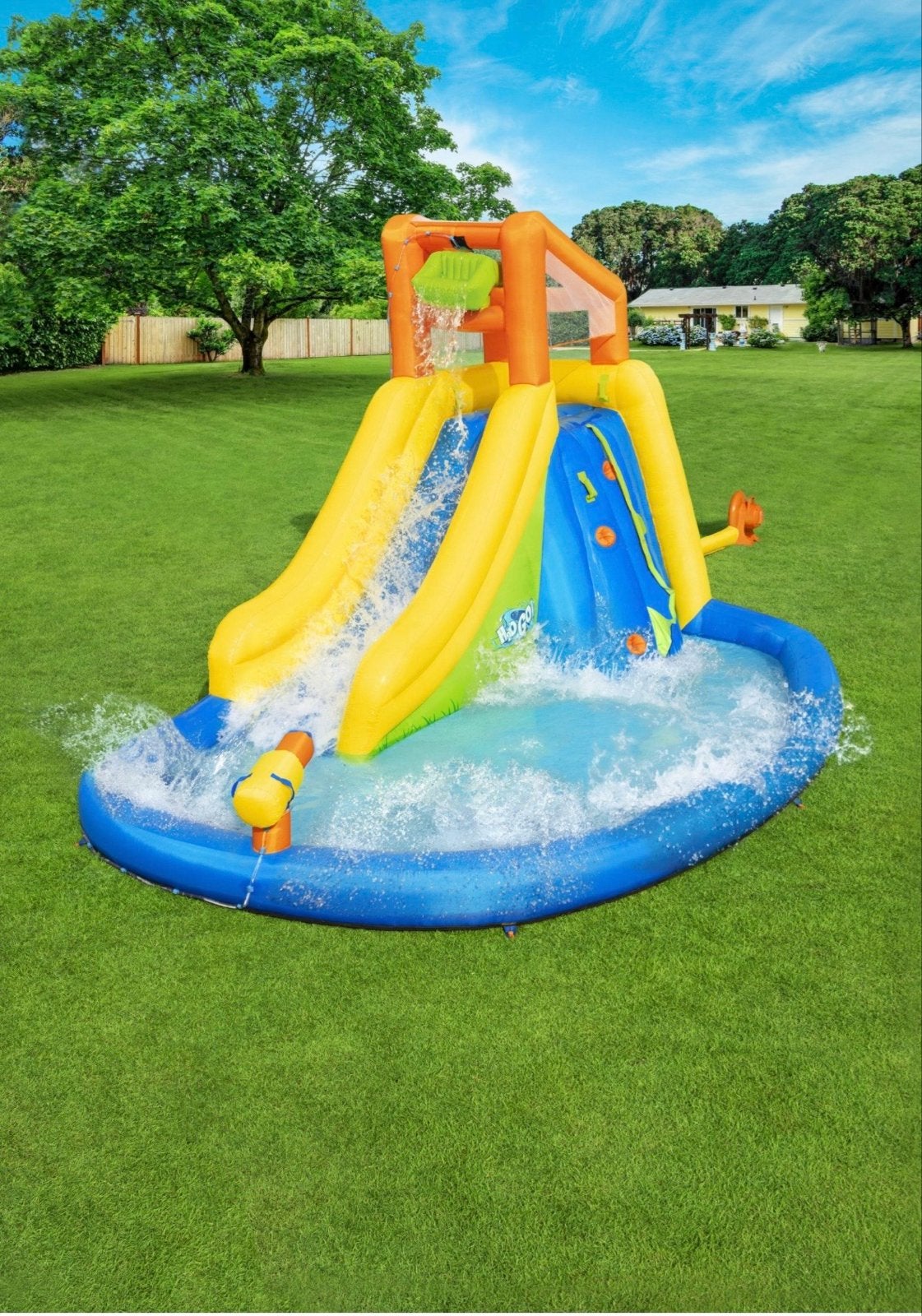 Bestway H2OGO! Mount Splashmore Mega Waterpark, Ophalen, Zo goed als nieuw