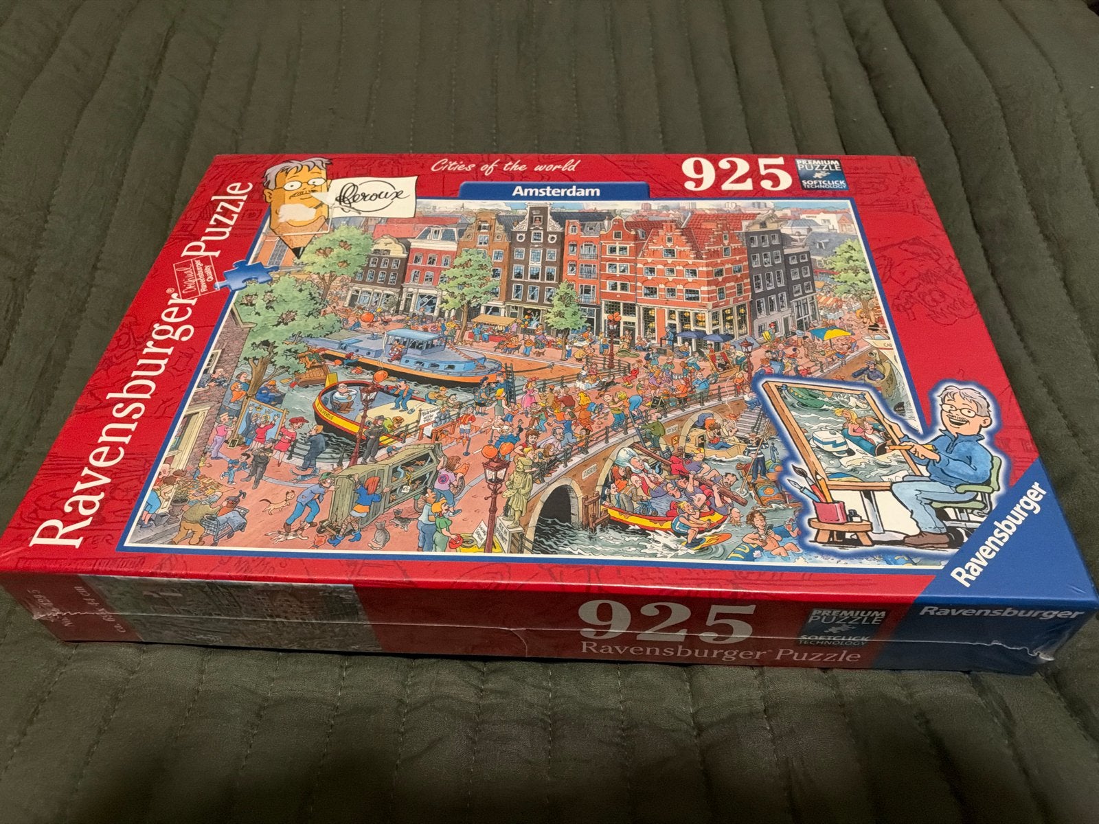 Ravensburger Puzzel 925 stukjes - Frans Le Roux Amsterdam, Ophalen of Verzenden, 500 t/m 1500 stukjes, Nieuw, Legpuzzel