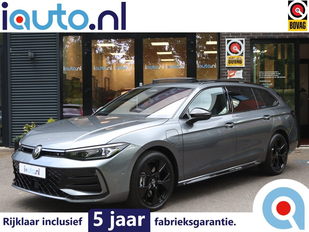 Volkswagen Passat Variant 1.5 eHybrid 272PK R-Line Black Sty, 12 maanden, 4 cilinders, Hybride Elektrisch/Benzine, Passat