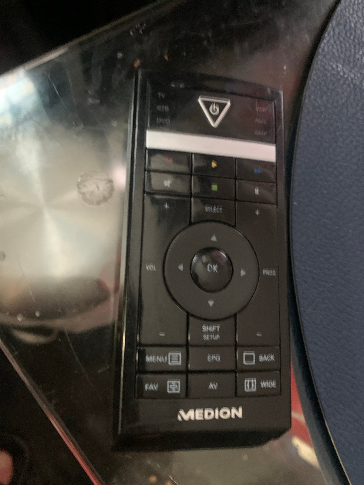 Medion Universele Afstandsbediening met Display, Universeel, Ophalen of Verzenden, Zo goed als nieuw, Dvd