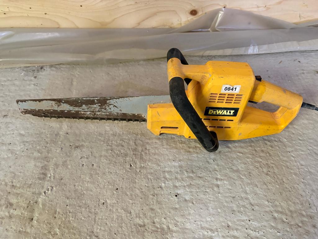 DeWalt DW391 H4 Alligatorzaag, Gebruikt, 70 mm of meer, Overige typen, Ophalen of Verzenden