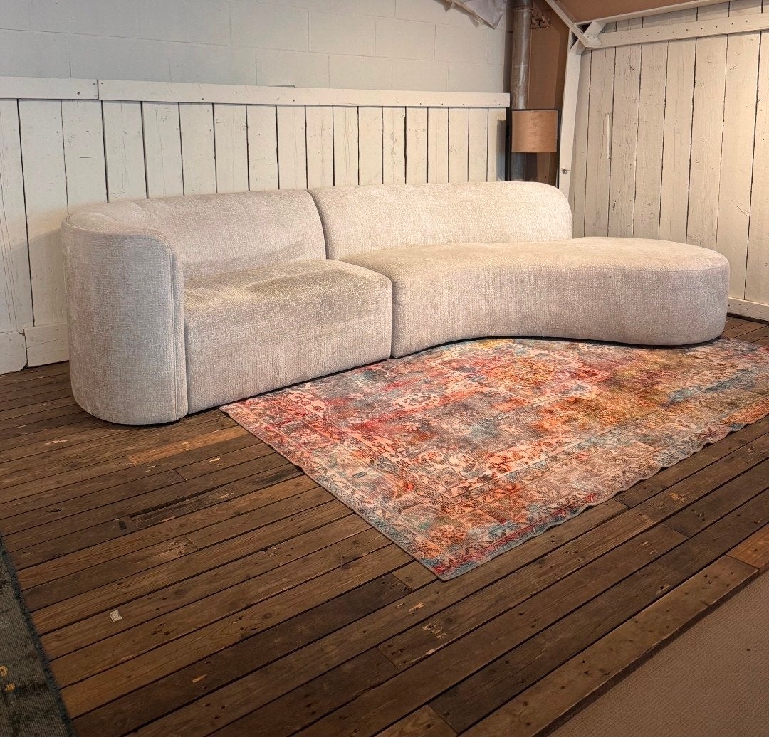 Louise loungebank UrbanSofa, Ophalen, Vierpersoons of meer, Stof