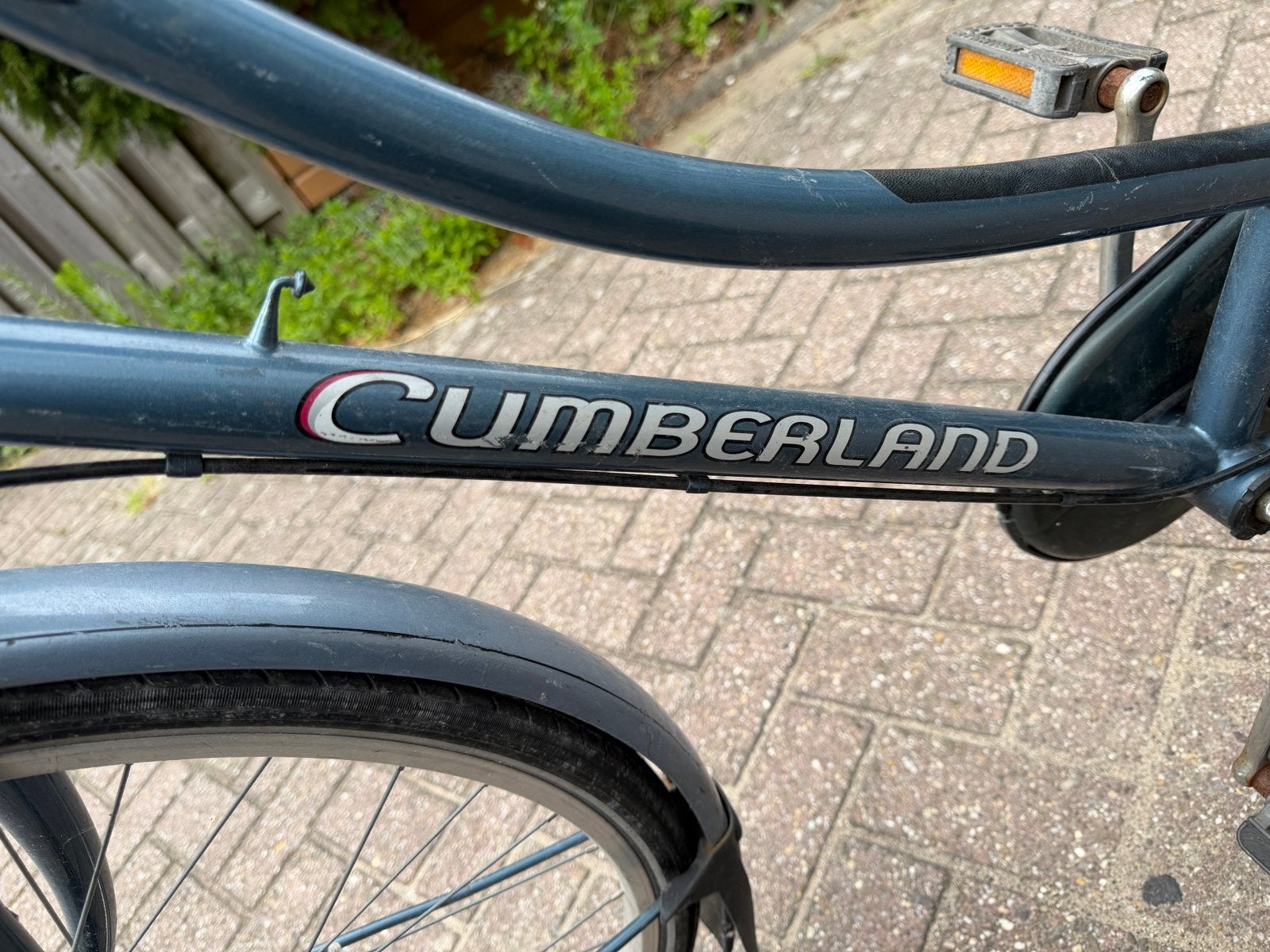 Cumberland Damesfiets 53 cm - Gebruikt, Velgrem, Ophalen, Overige merken, 53 tot 56 cm