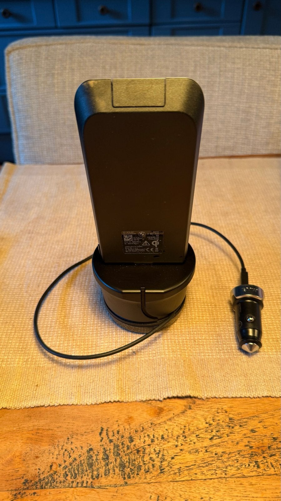 BMW telefoonhouder/draadloze oplader, Ophalen of Verzenden, Zo goed als nieuw