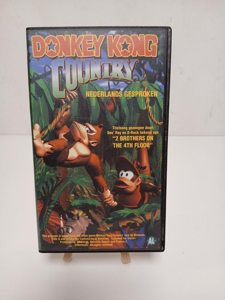 Vintage donkey kong vhs videoband nintendo, Ophalen of Verzenden, Zo goed als nieuw, Overige controllers