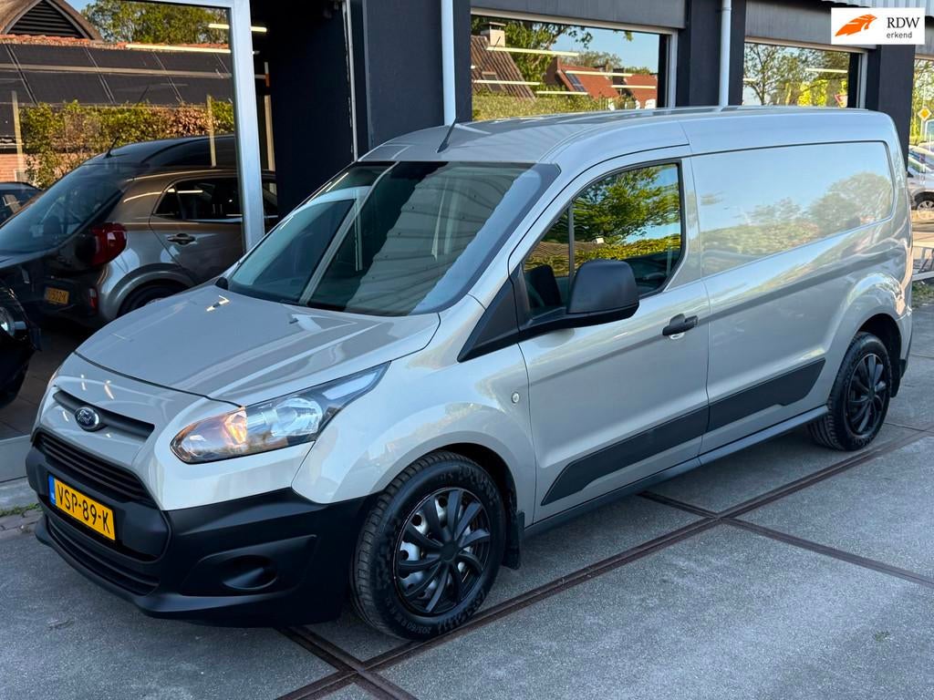 Ford Transit Connect 1.6 TDCI L2 2014 MARGE/AIRCO/3-PERSON!, Auto's, Bestelauto's, Voorwielaandrijving, Euro 5, Gebruikt, 4 cilinders