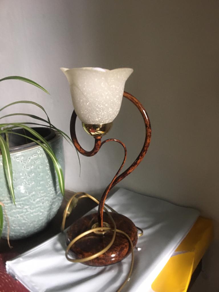 Italiaans design tafellamp Art Nouveau, Ophalen of Verzenden, Zo goed als nieuw, Minder dan 50 cm