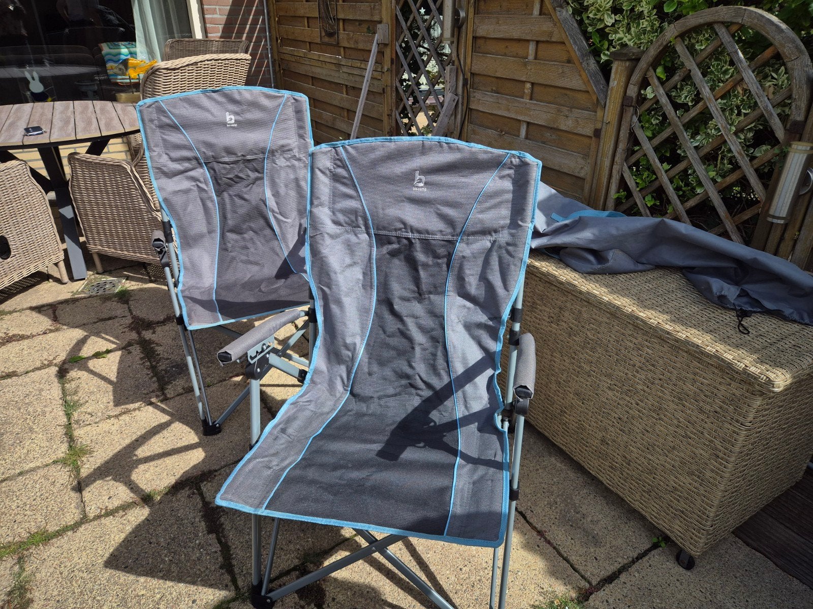 2x Bo-Camp campingstoelen met draagtas, Ophalen, Gebruikt, Campingstoel