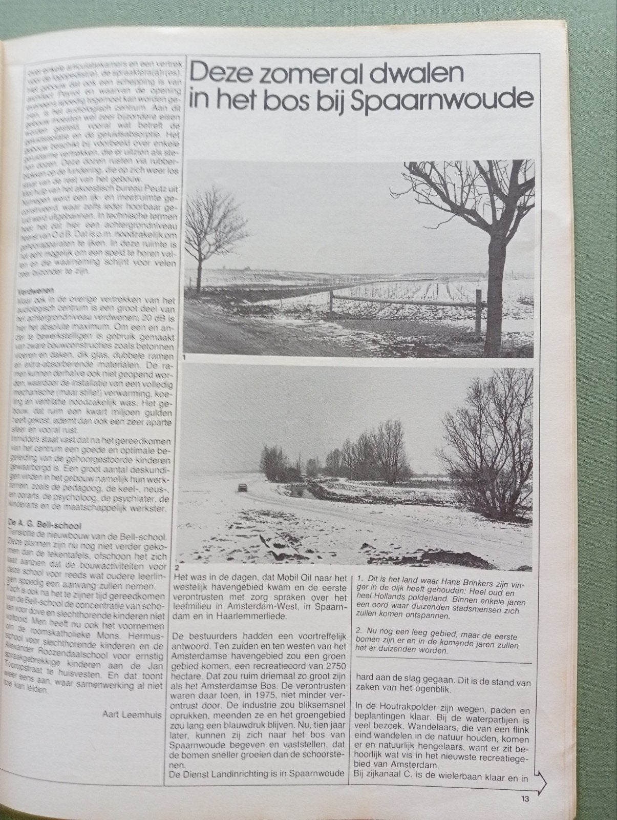 AW Maandblad Amsterdam Werkt 3 1976 - Stedelijk Museum, Boeken, Ophalen of Verzenden