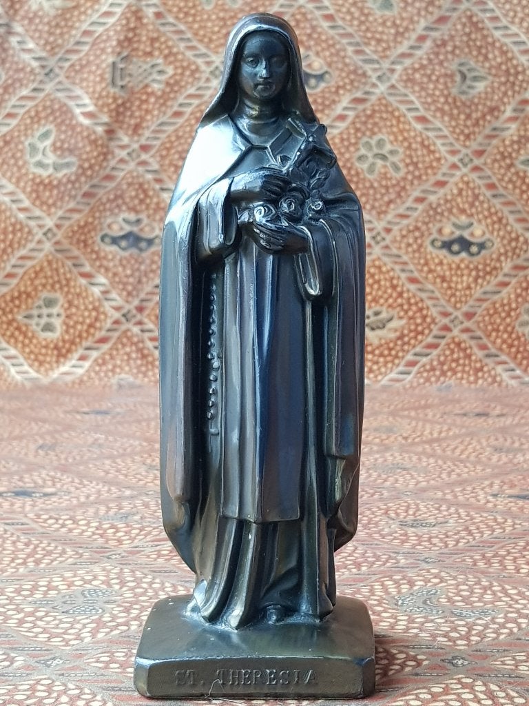 Mooi origineel oud Sint Theresia beeldje uit Duitsland., Ophalen of Verzenden