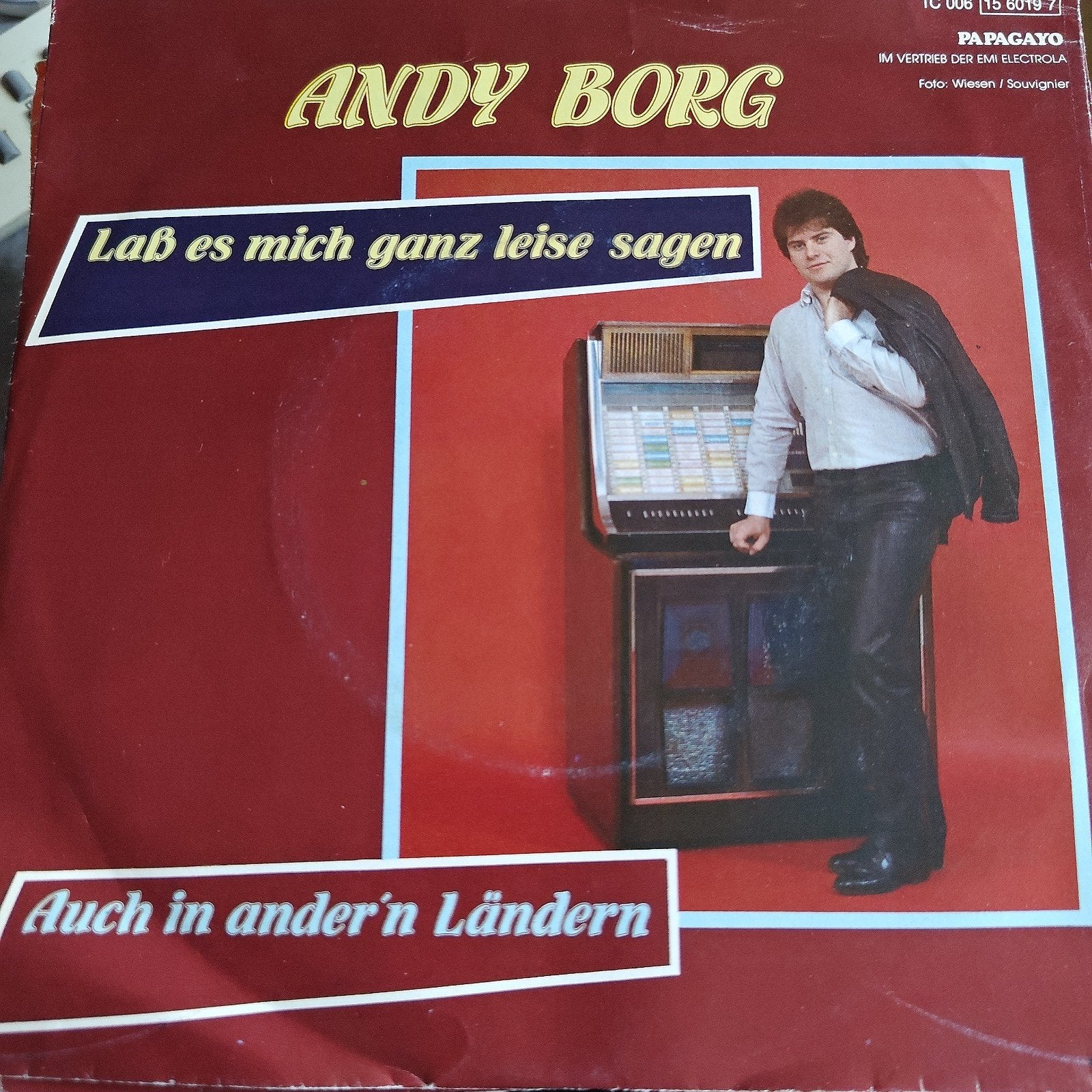 Andy Borg -Laß es mich ganz leise sagen / Auch in ander'n Lä, Ophalen of Verzenden, Gebruikt, 7 inch