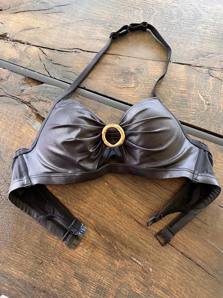 Marlies Dekkers Bikini Top Zwart Push-up 80B, Ophalen of Verzenden, Nieuw, Zwart, Bikini