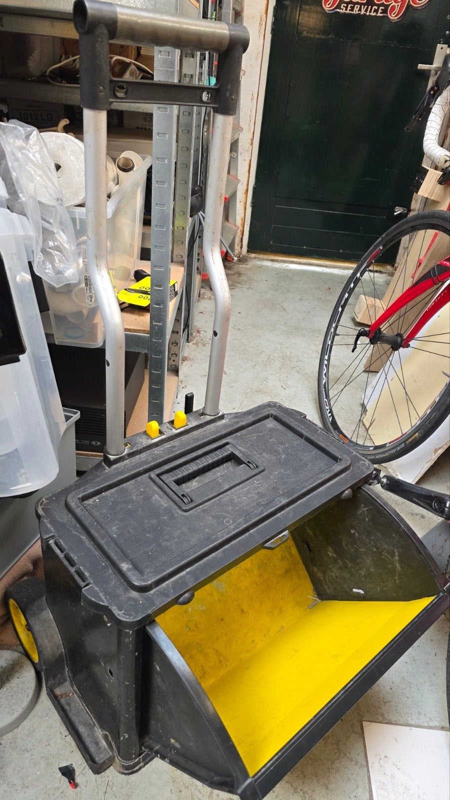Gereedschap kist onderkant, Ophalen, 80 kg of meer