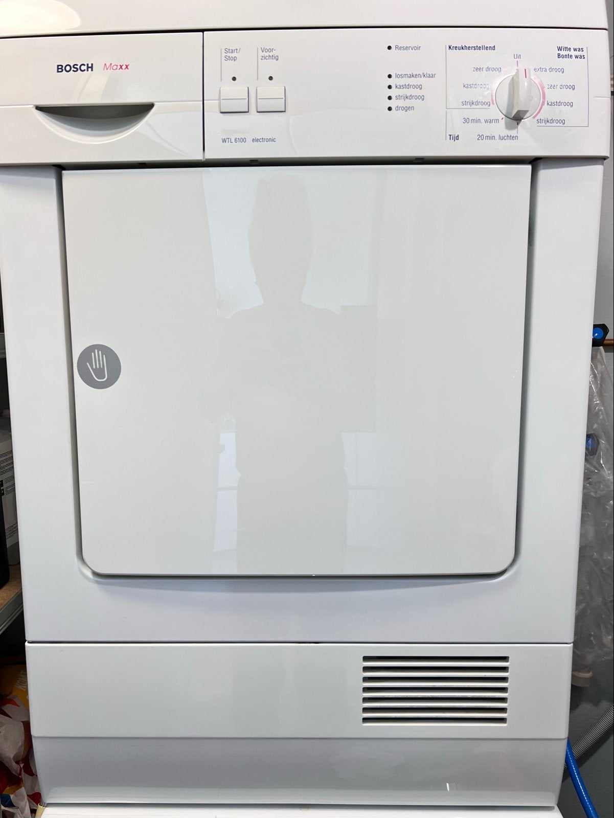 Bosch Maxx WTL 6100 Electronic Condensdroger, 6 tot 8 kg, Gebruikt, Ophalen of Verzenden, Voorlader