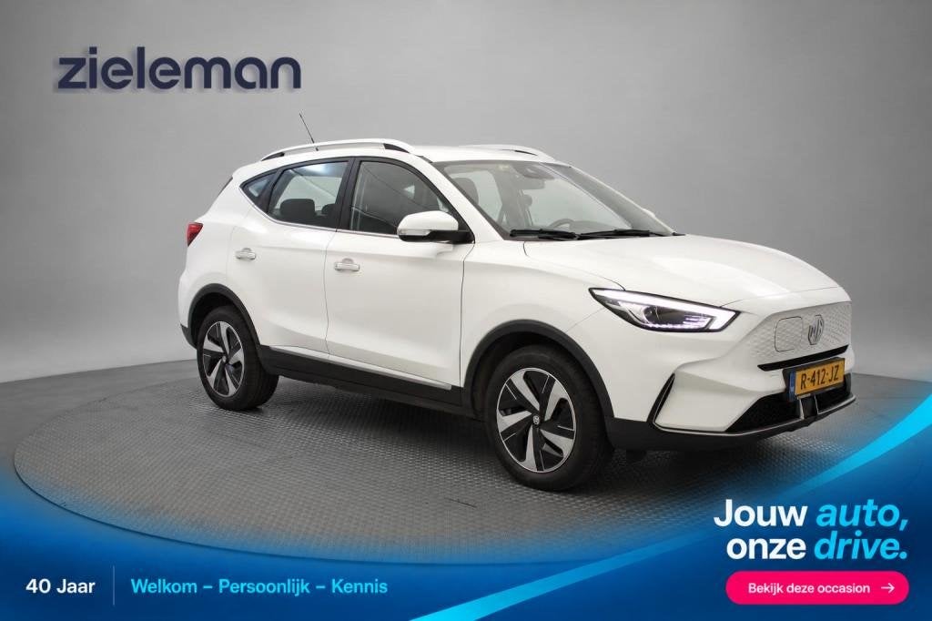 Mg ZS Long Range Comfort 70 kWh - Carplay, Camera, Adapt. Cr, Auto's, 1595 kg, ZS, Wit, Origineel Nederlands