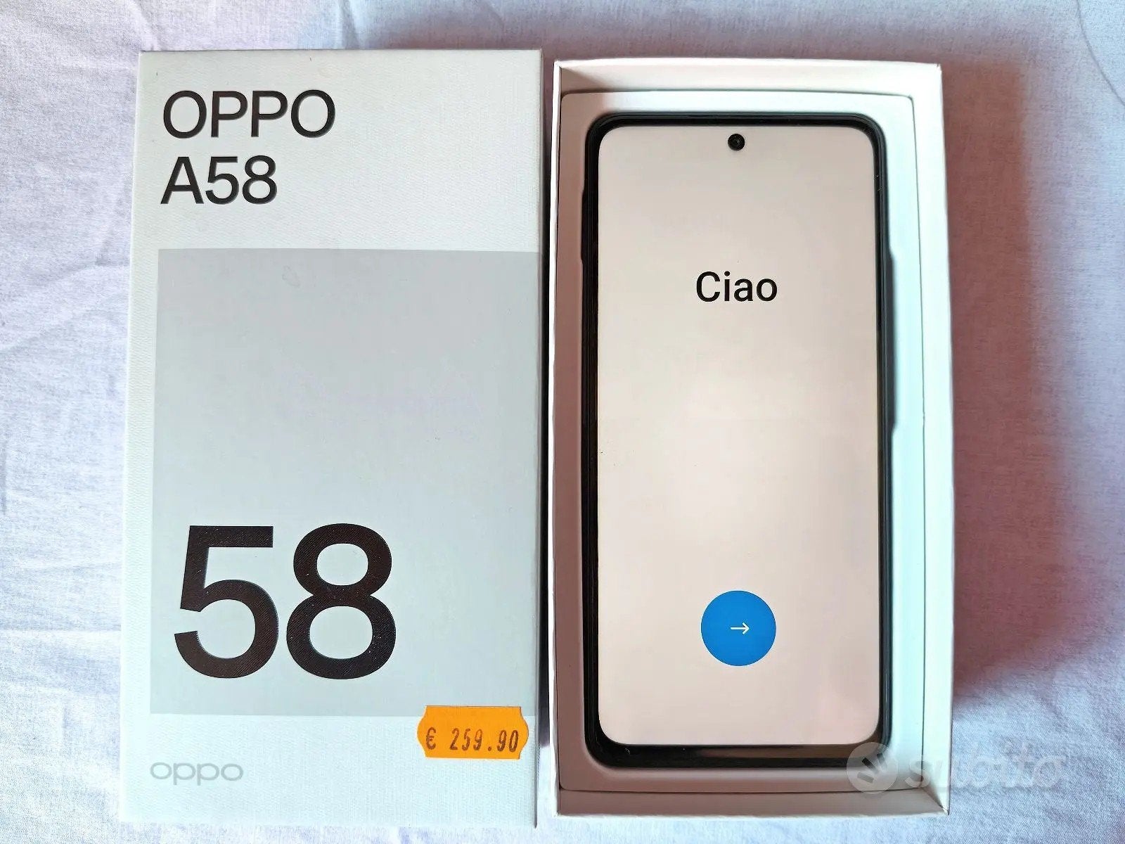 Oppo a58, Ophalen, Zo goed als nieuw