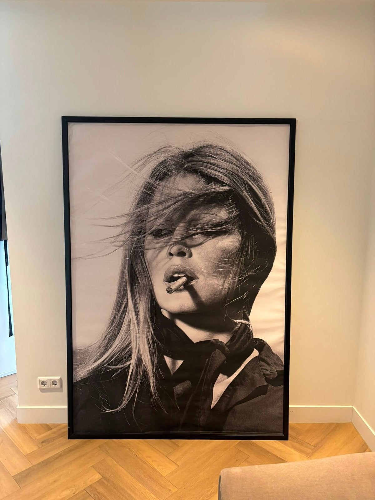 Bardot foto met lijst, Ophalen