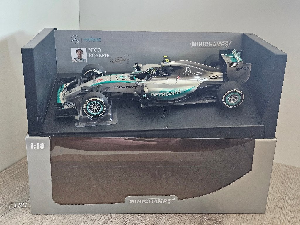 Mercedes AMG W06, N. Rosberg # 6, GP Australie 2015. *NIEUW*, Ophalen of Verzenden, Nieuw, Auto, MiniChamps