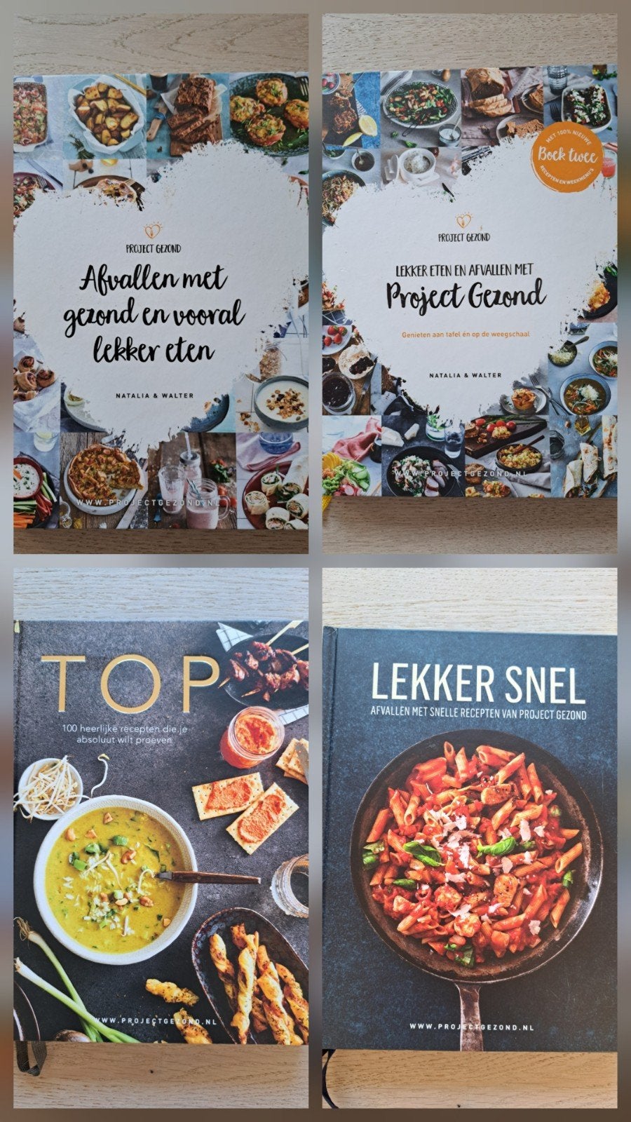 4x Project Gezond, Ophalen of Verzenden, Zo goed als nieuw, Gezond koken