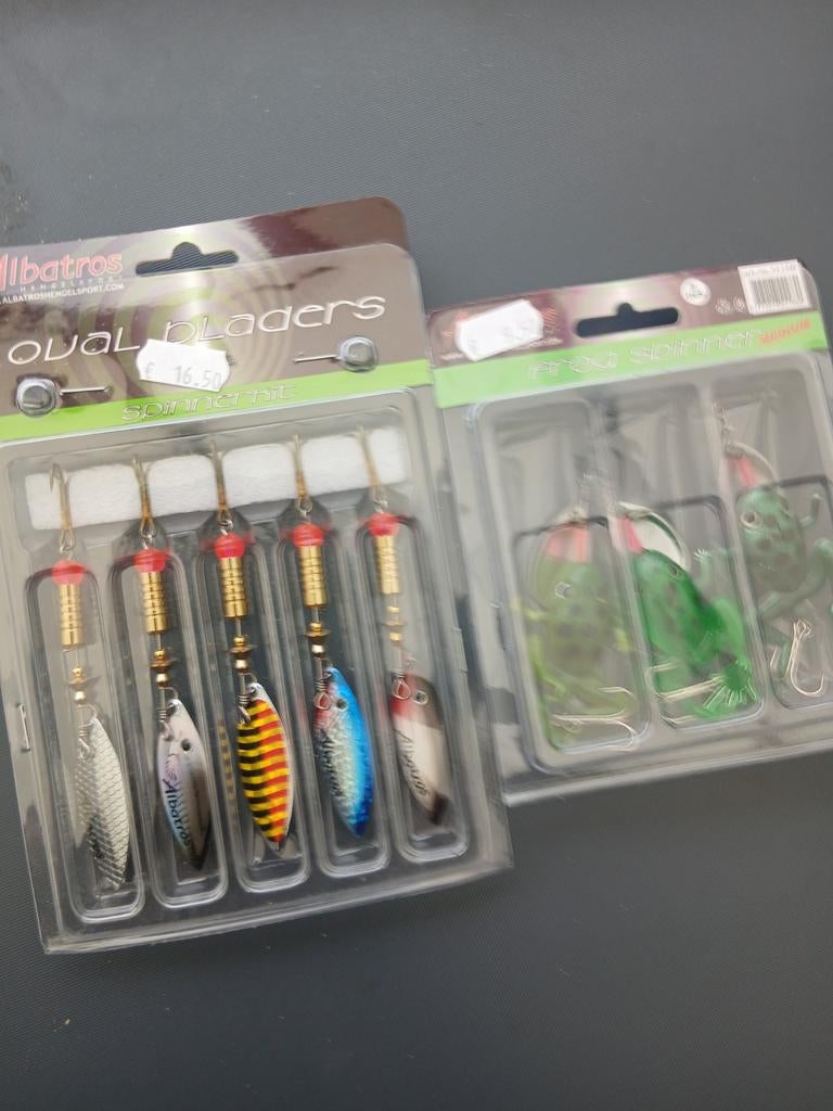 Spinnerset plus kikker spinnerset, Ophalen of Verzenden, Nieuw, Overige typen