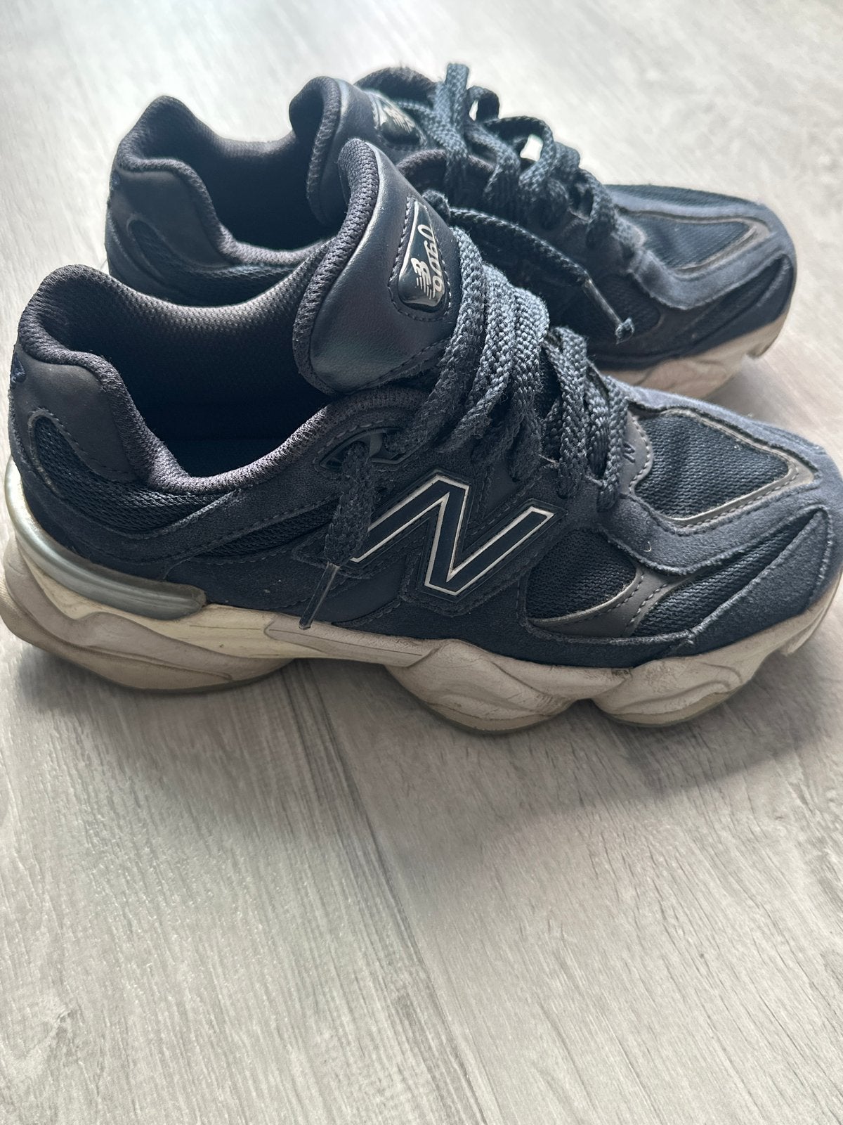 New Balance 9060 sneakers - maat 35,5, Ophalen, Gedragen, Blauw, Sneakers of Gympen