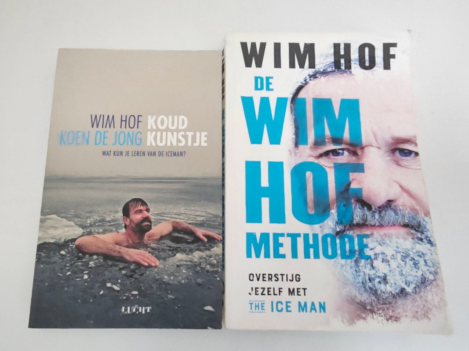 Wim Hof Boeken: Koud Kunstje & De Wim Hof Methode, Boeken, Ophalen of Verzenden, Gelezen, Wim Hof