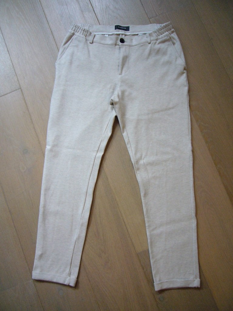 Pantalon - NIEUW - zandkleur/beige - maat M - merk Stangata, Stangata, Maat 48/50 (M), Beige, Nieuw