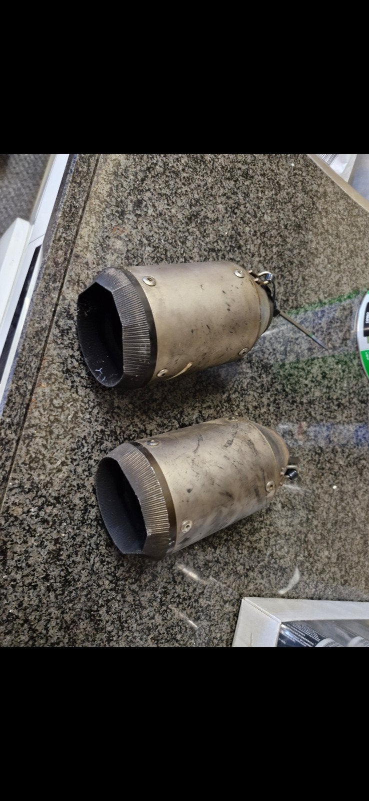 Uitlaatdempers 52mm aansluiting inclusief DB-killers, Motoren, Ophalen of Verzenden