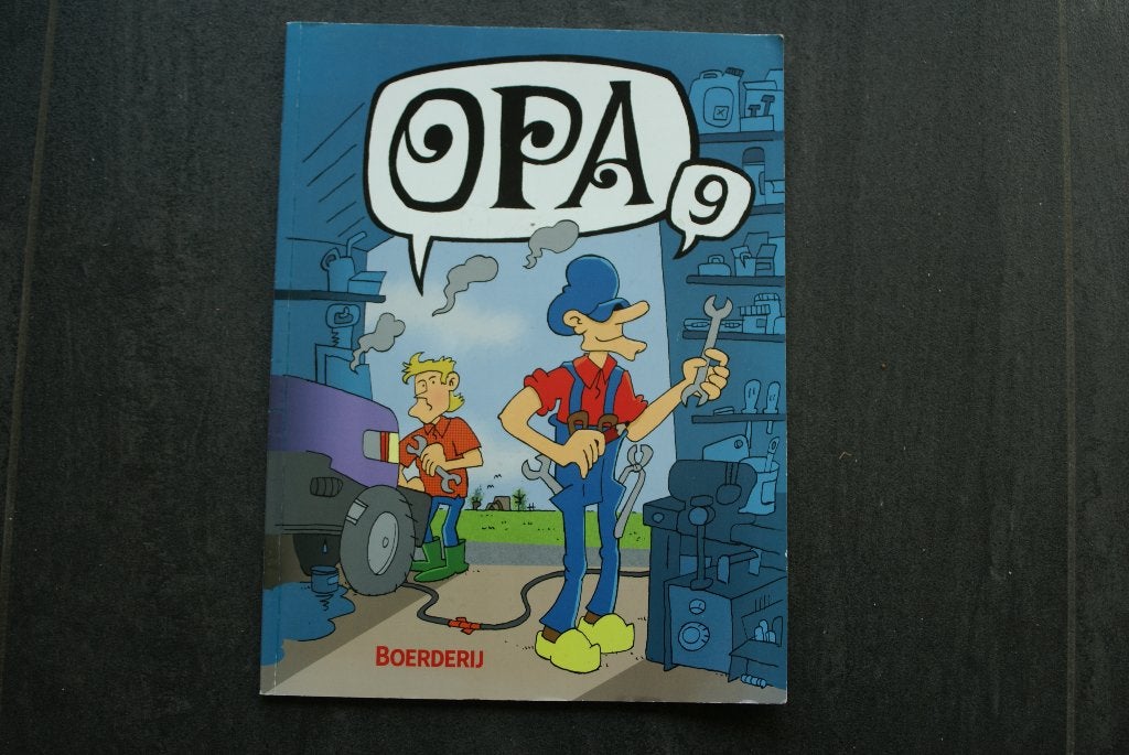 OPA 9....., Eén stripboek, Ophalen of Verzenden, Zo goed als nieuw