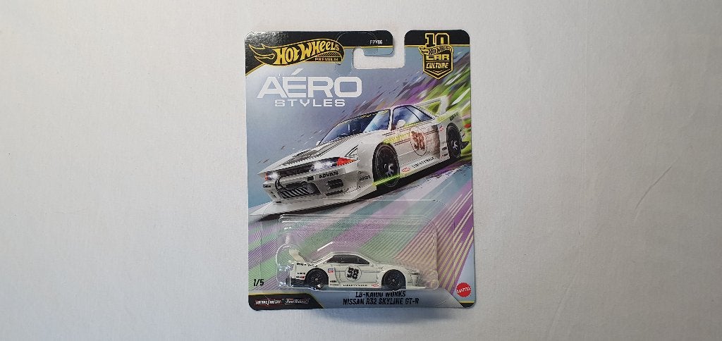 Hot Wheels Premium LB-Kaido Works Nissan Skyline GTR-32, Ophalen of Verzenden, Nieuw, Auto