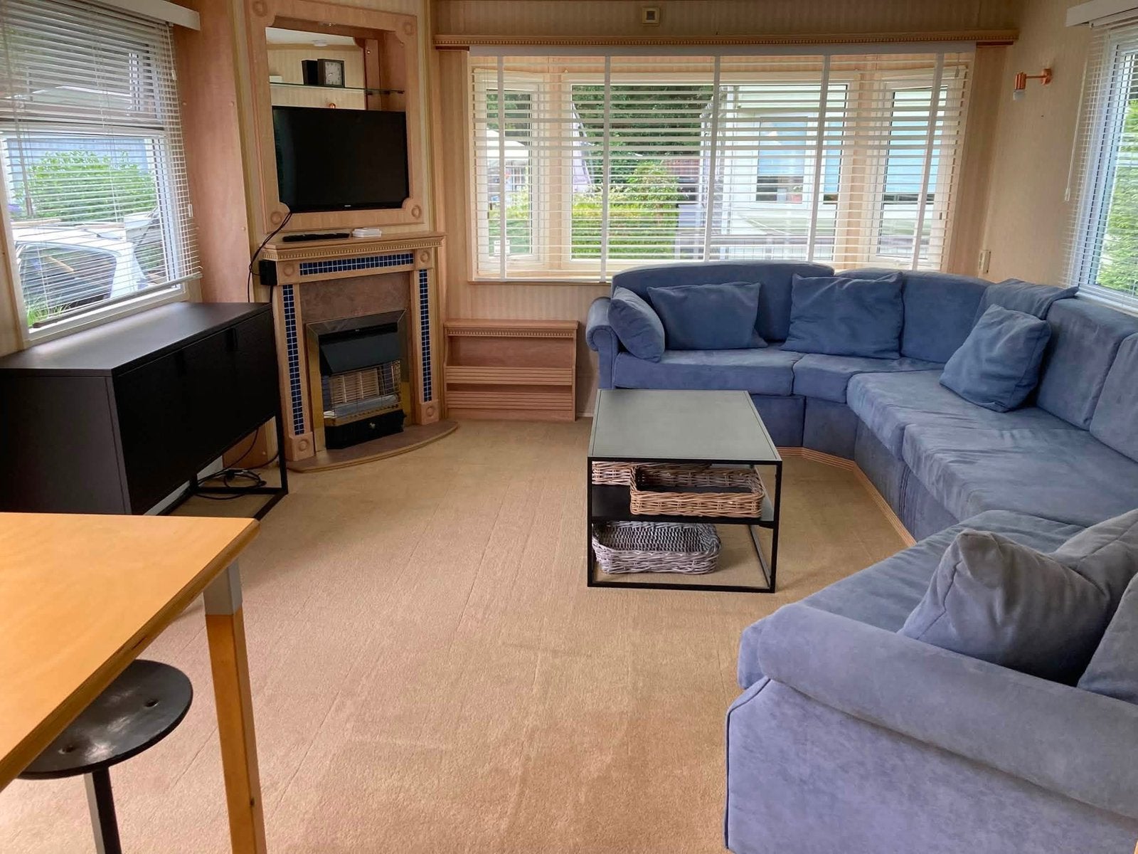 Stacaravan met twee slaapkamers, Tot en met 6