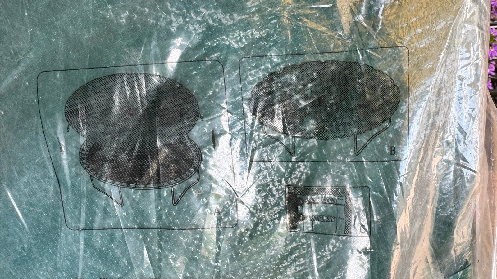Nieuwe Groene Trampoline hoes - Rond, Ophalen of Verzenden, Nieuw