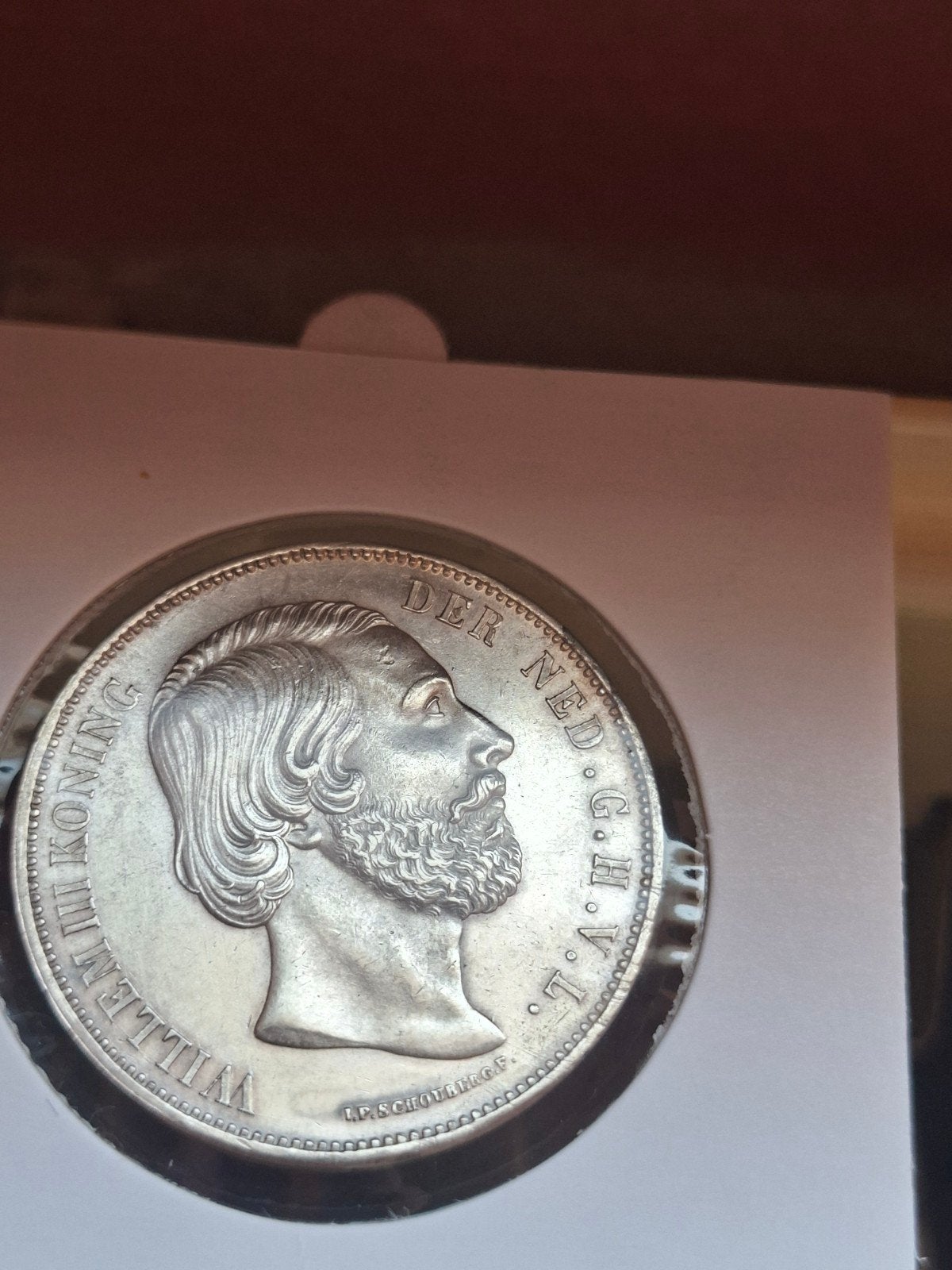 Rijksdaalder 1874 2½ gulden willem 3 fdc-, Postzegels en Munten, Koning Willem III, Zilver, Ophalen of Verzenden, Losse munt