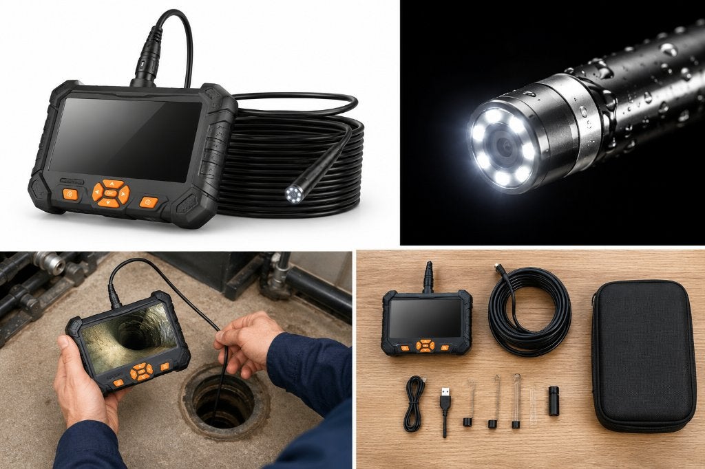 Inspectiecamera Endoscoop 1080P HD – IP67 – LED – Nieuw, Ophalen of Verzenden, Nieuw