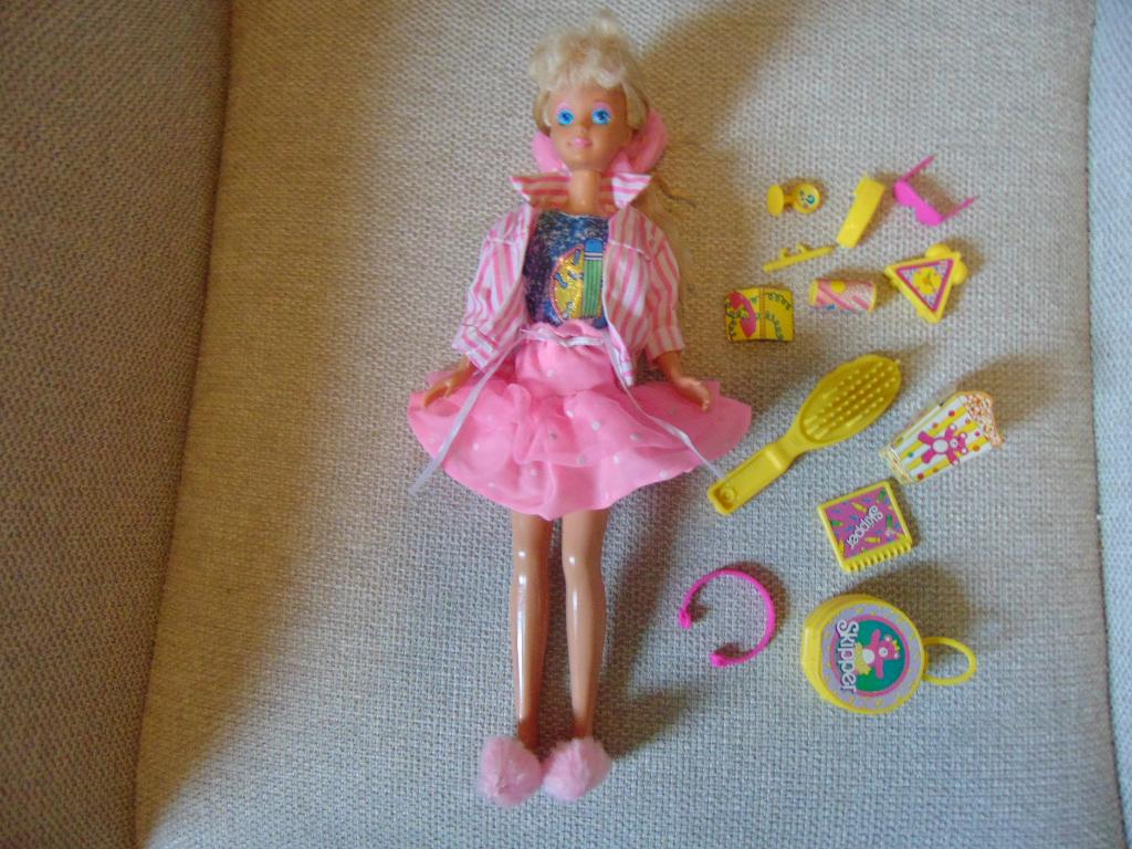 Oude Barbie Skipper Teen Time, Ophalen of Verzenden, Gebruikt, Pop
