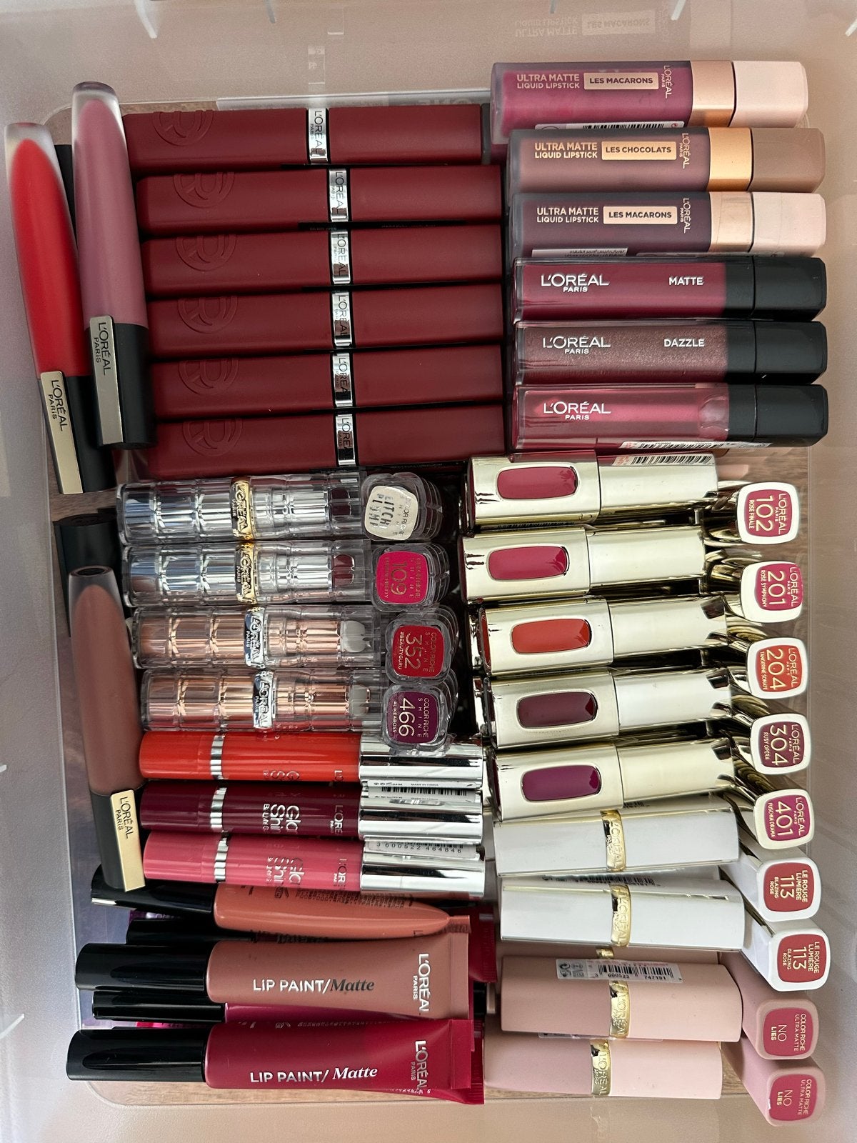 Grote partij cosmetica: L'Oréal & Maybelline (100+ stuks), Sieraden, Tassen en Uiterlijk, Uiterlijk | Cosmetica en Make-up, Overige kleuren