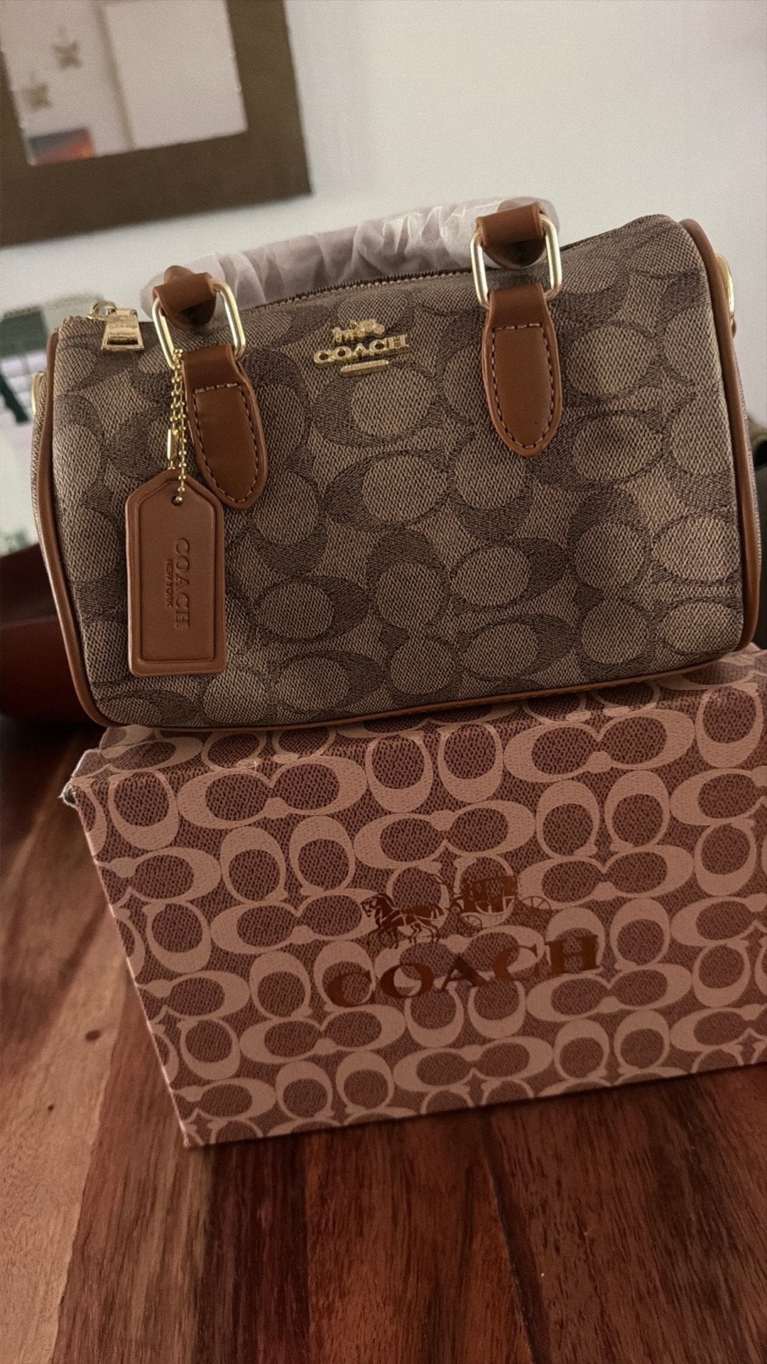 coach tas, Ophalen of Verzenden, Nieuw, Zwart