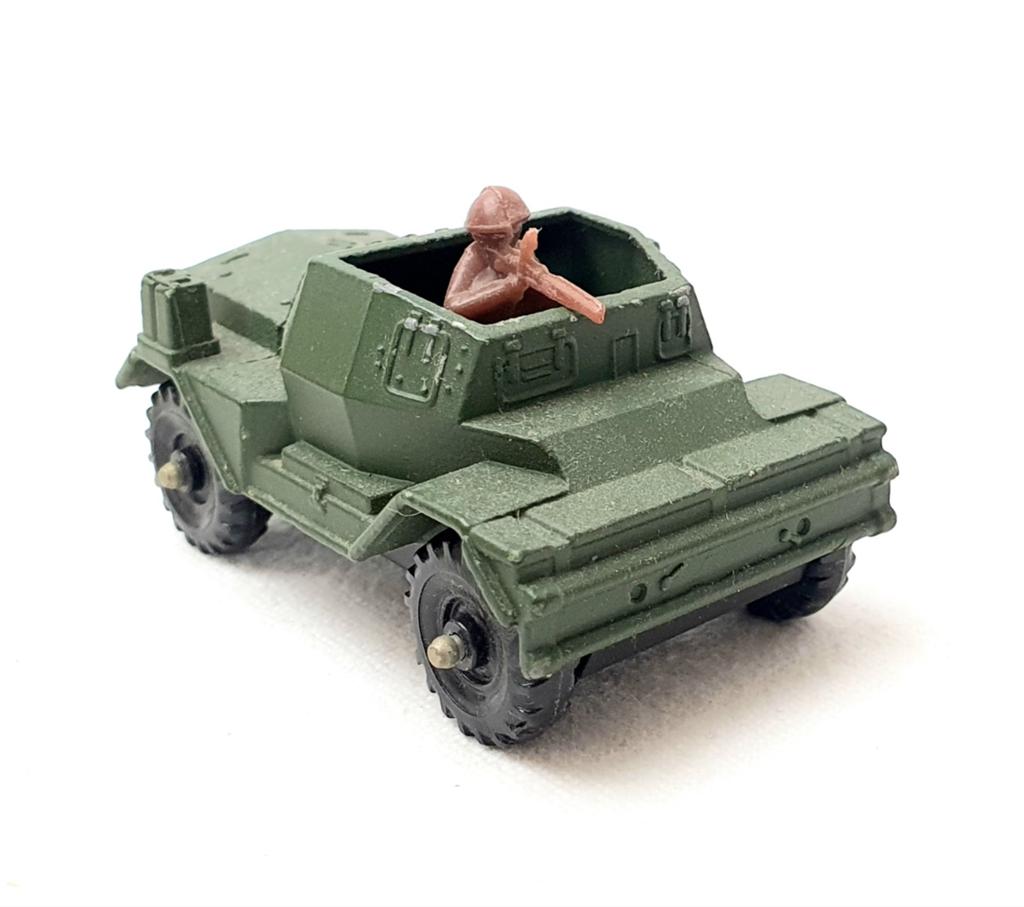 Corgi Toys Juniors 1:64 British Army Daimler Scout Car NM!, Ophalen of Verzenden, Zo goed als nieuw, Auto