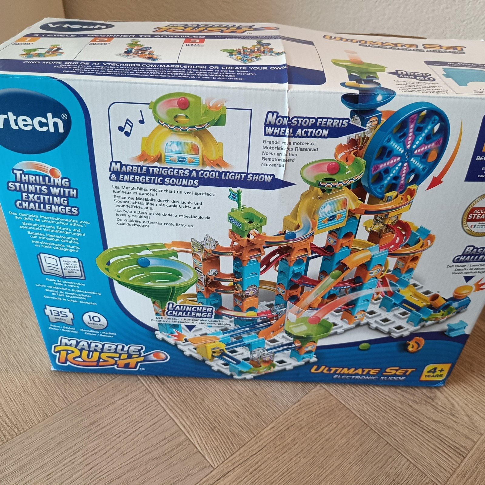 VTech knikkerbaan zo goed als nieuw!!, Ophalen, Zo goed als nieuw