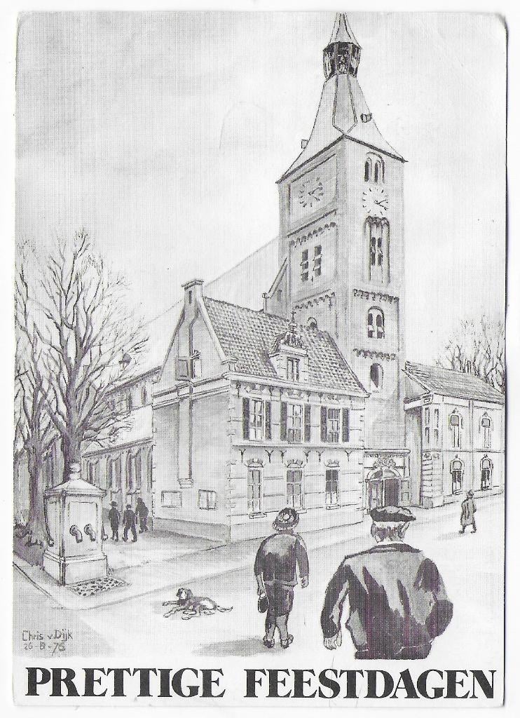 Hattem Ned Herv Kerk   Gelopen Ansichtkaart  (B7949), Ophalen of Verzenden, 1980 tot heden, Gelopen, Gelderland