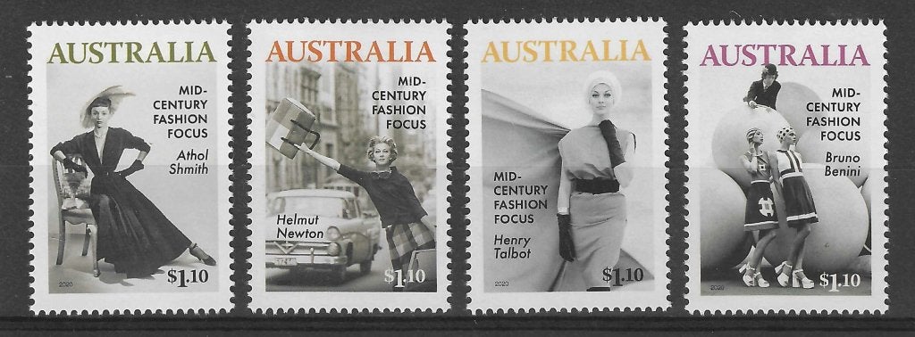 AUSTRALIE 2020, mi 5165/68 "Fashion Focus" postfris, Ophalen of Verzenden, Postfris