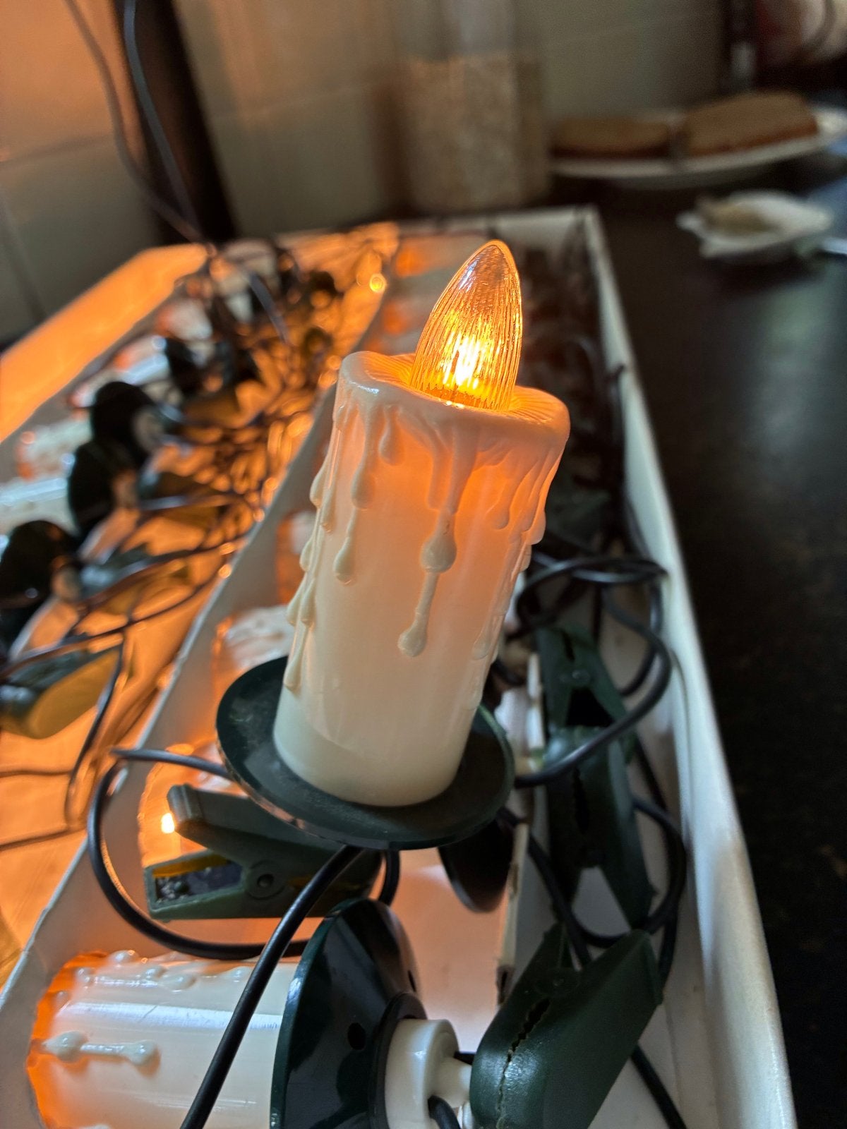 kerstboomverlichting  vintage, Diversen, Ophalen