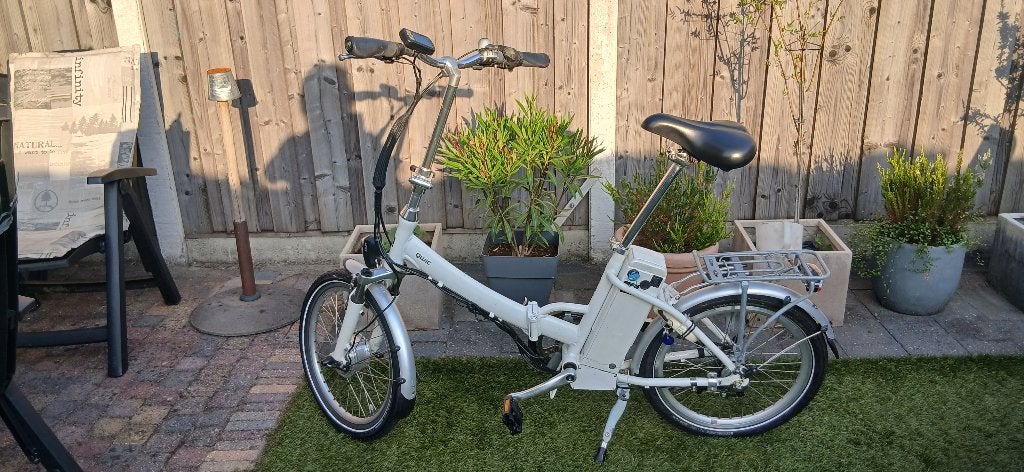 gebruikte electrische vouwfiets Qwic Smart-E II, 20 inch of meer, Gebruikt, Velgrem, Versnellingen