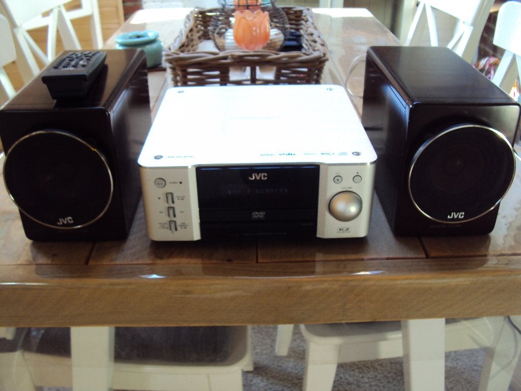 Jvc CA-EXA3 + Jvc SP-EXA3.   Woodcone., Ophalen, Gebruikt, JVC, Tuner of Radio
