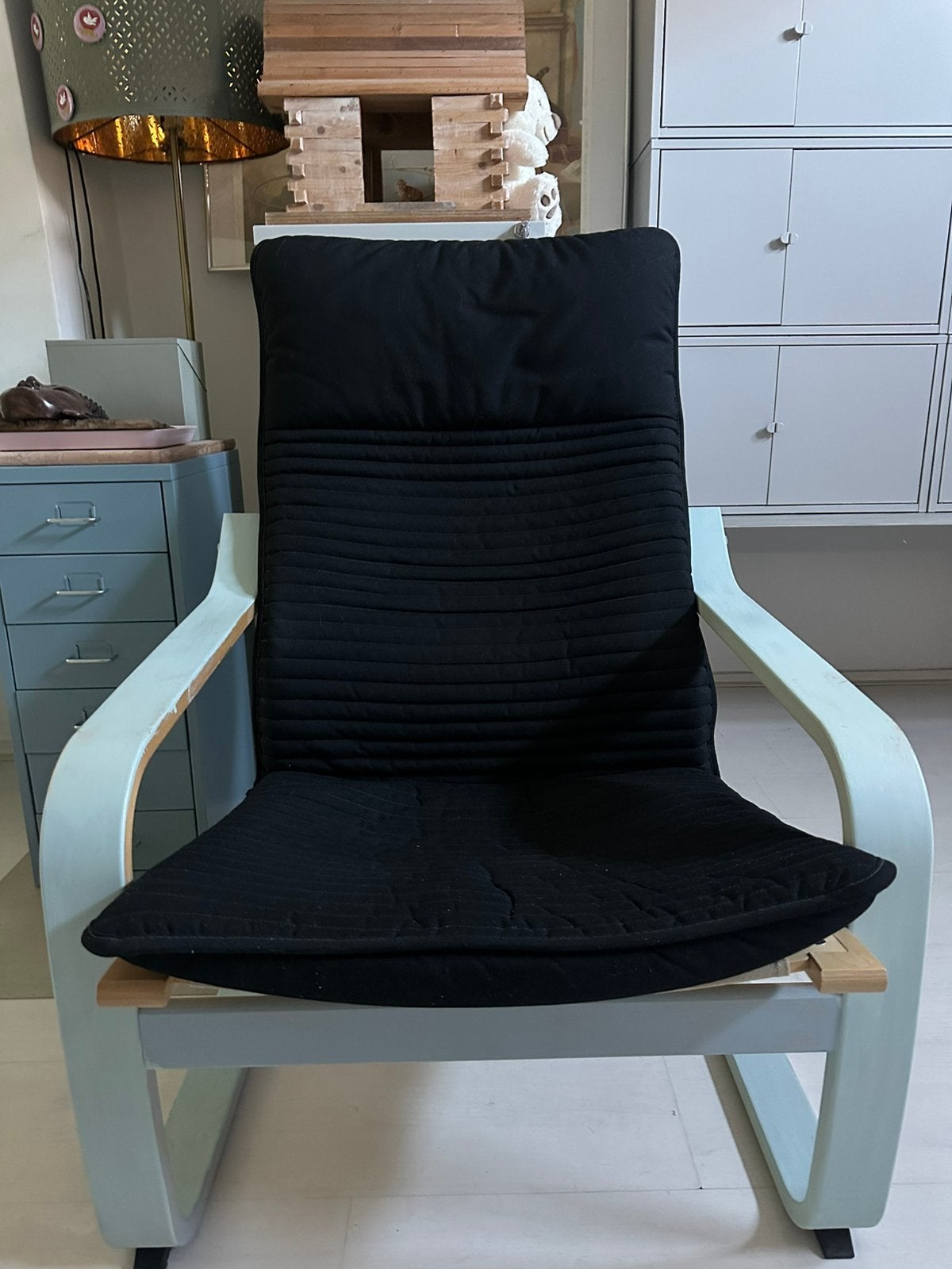 Poäng fauteuil, Ophalen, Gebruikt, 75 tot 100 cm, 50 tot 75 cm