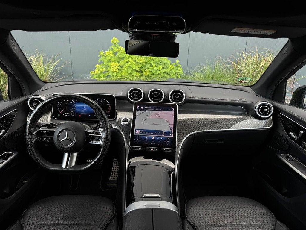Mercedes-Benz GLC-klasse 200 4MATIC AMG Line FULL PANO|NAVI|, Auto's, Mercedes-Benz, Automaat, Gebruikt, Zwart, Zwart